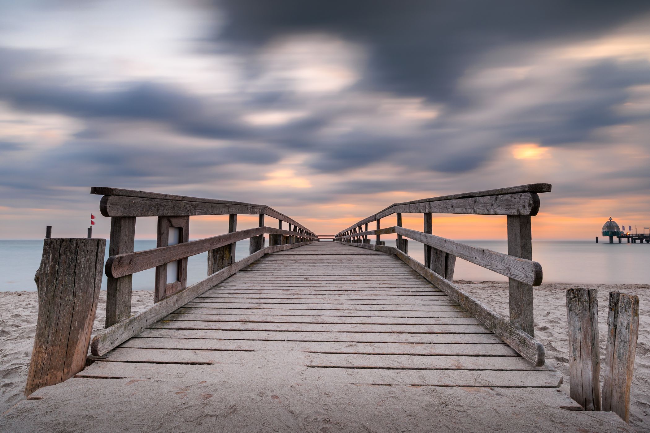 Old jetty, Zingst, Germany