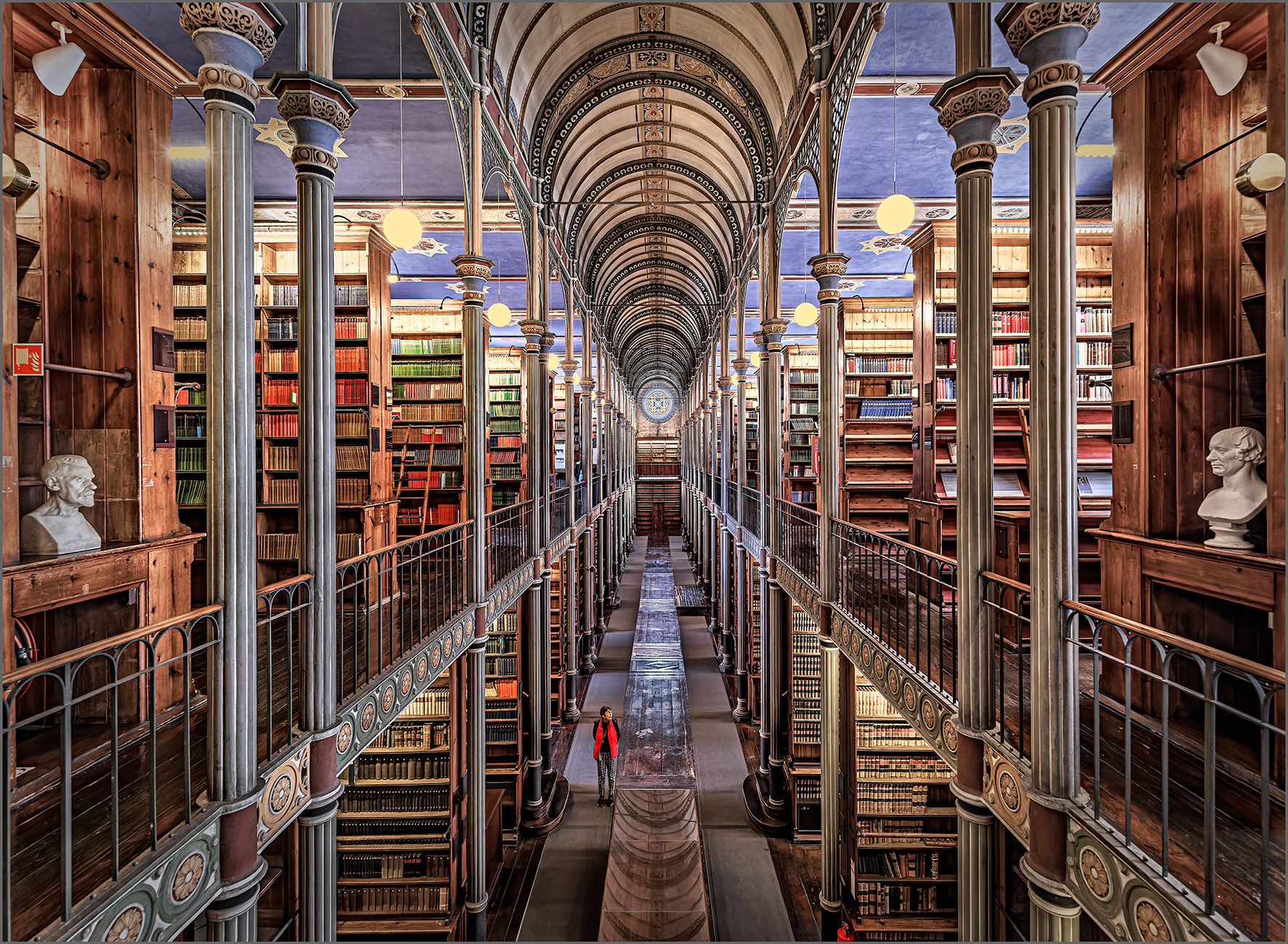 Old University Library in Copenhagen, Denmark