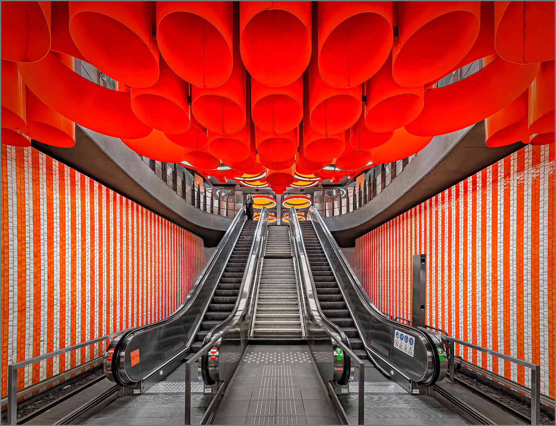 Pannenhuis subway, Brussels, Belgium