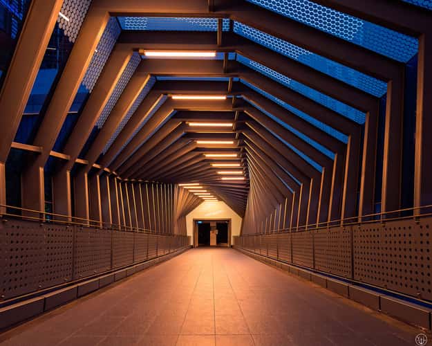 Paragon footbridge