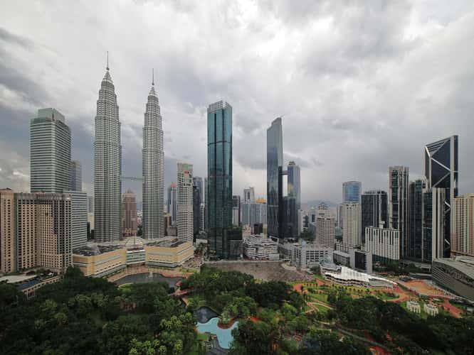 Petronas Towers - Traders Hotel viewpoint