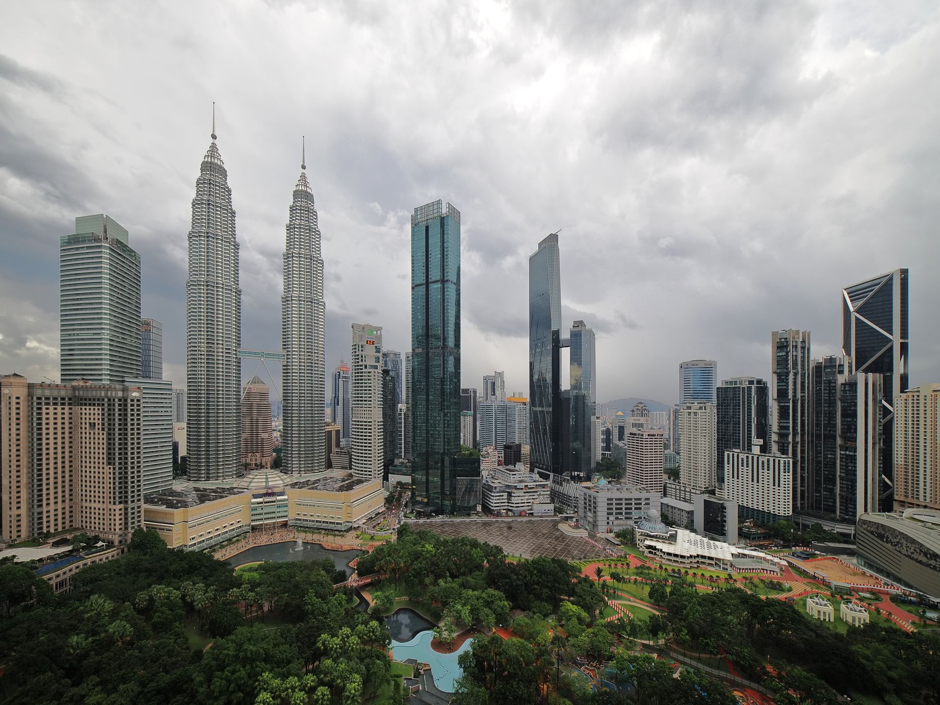 Petronas Towers - Traders Hotel viewpoint, Malaysia