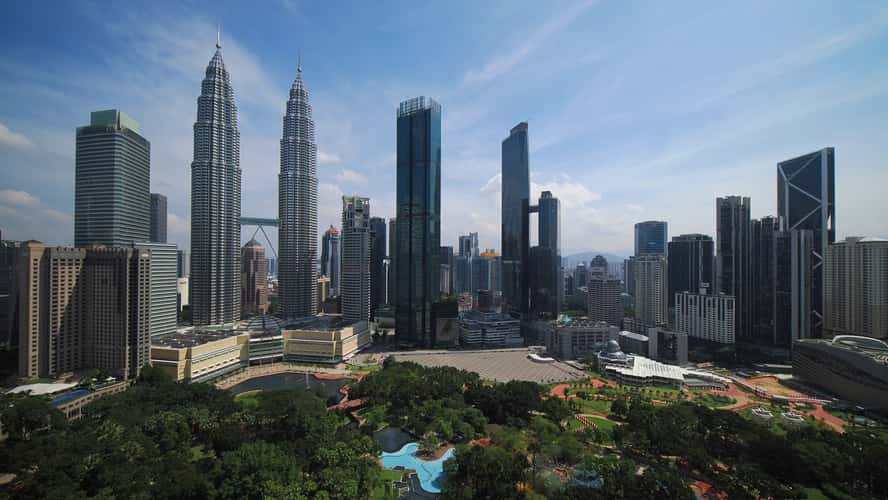 Petronas Towers - Traders Hotel viewpoint