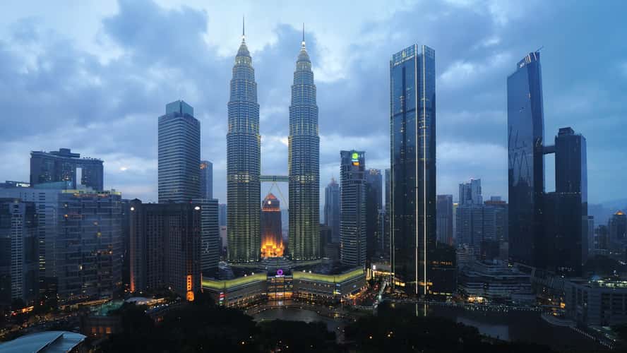 Petronas Towers - Traders Hotel viewpoint