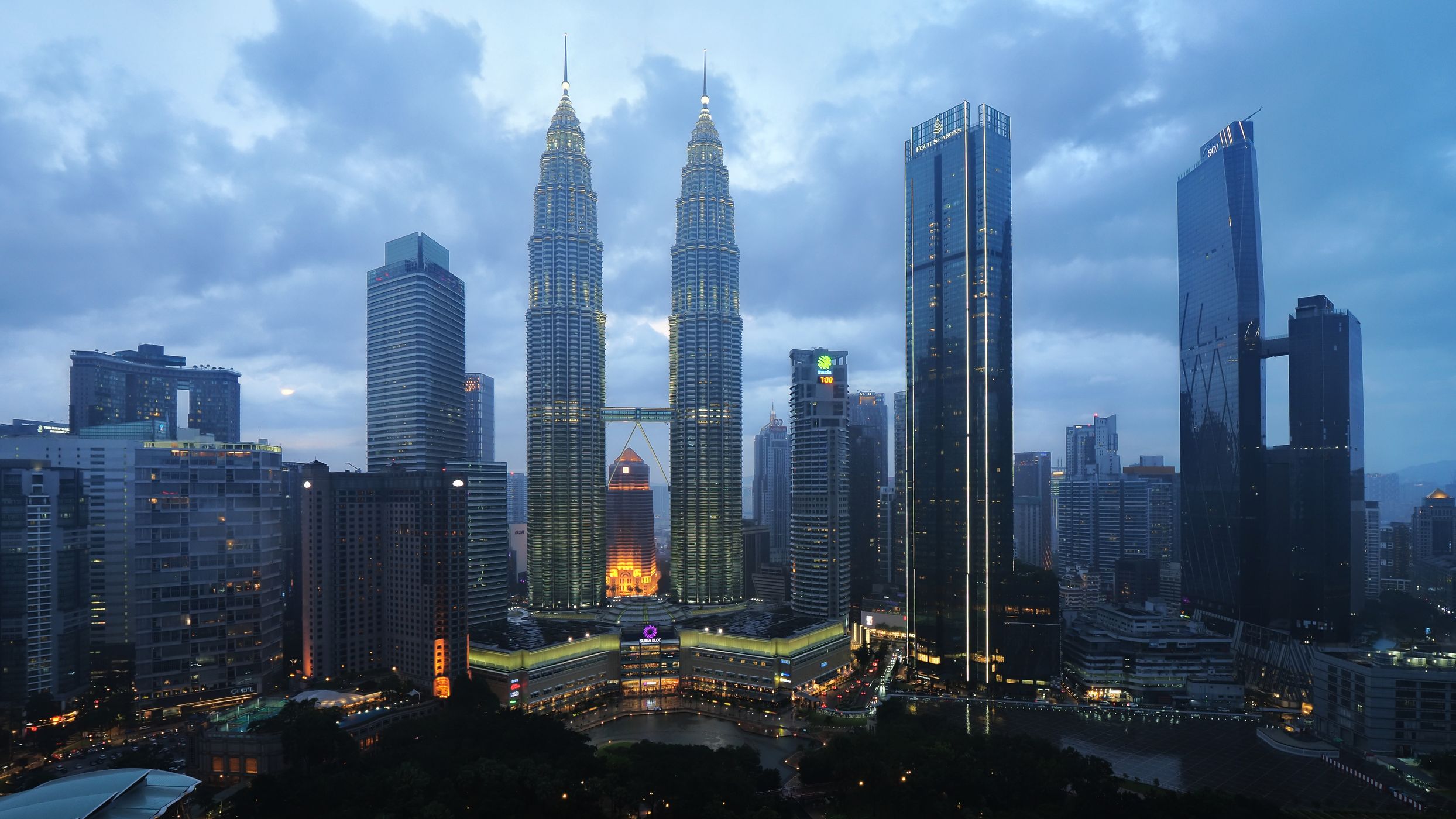 Petronas Towers - Traders Hotel viewpoint, Malaysia