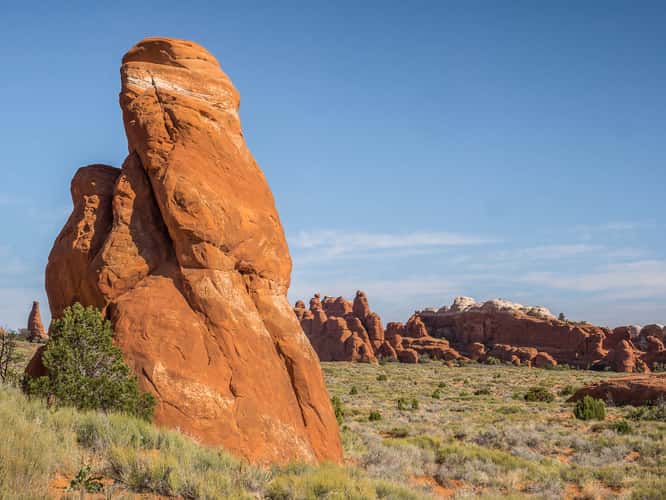 Pine Tree Arch, Arches National Park,Moab, Utah