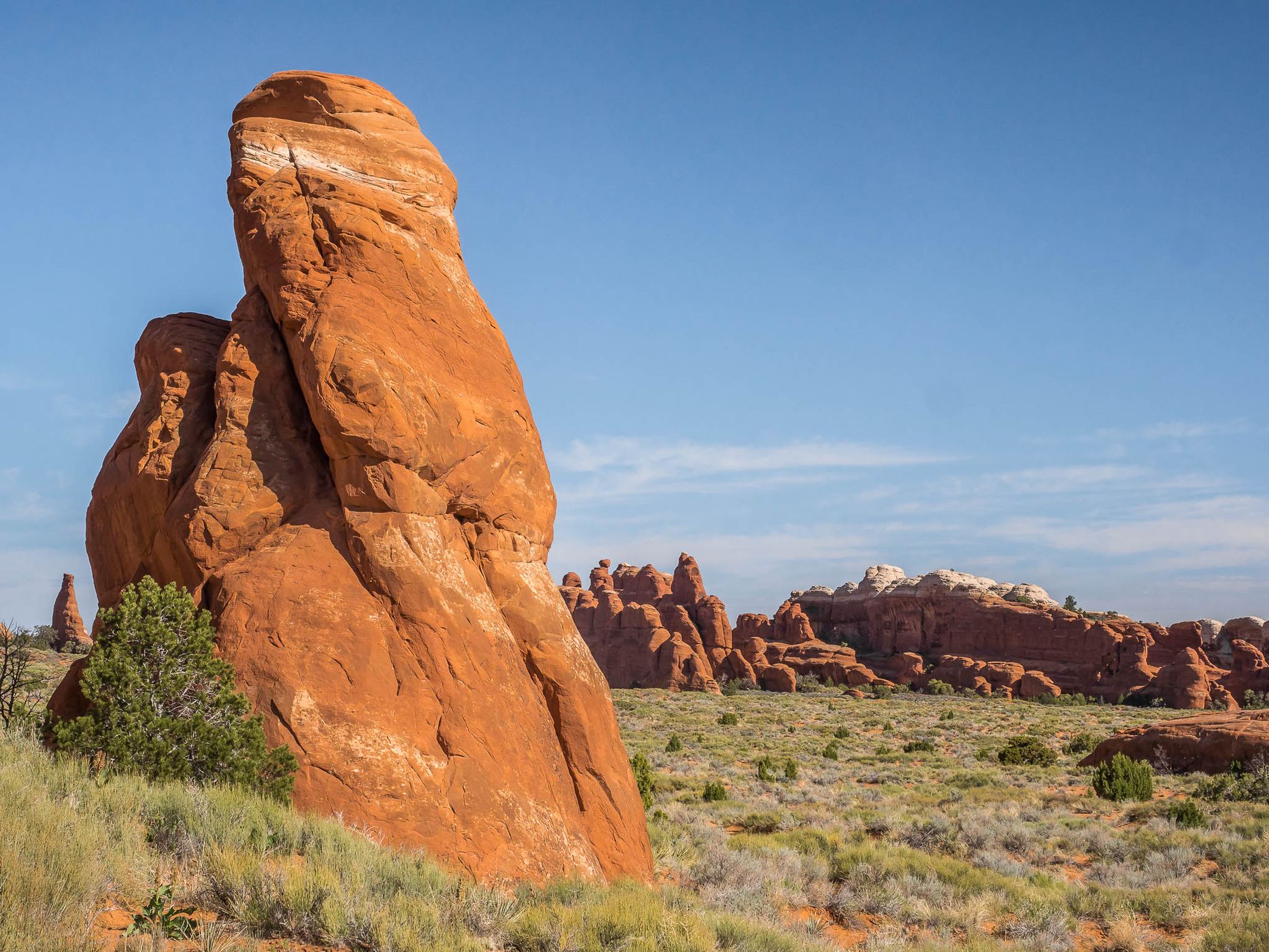 Pine Tree Arch, Arches National Park,Moab, Utah, USA