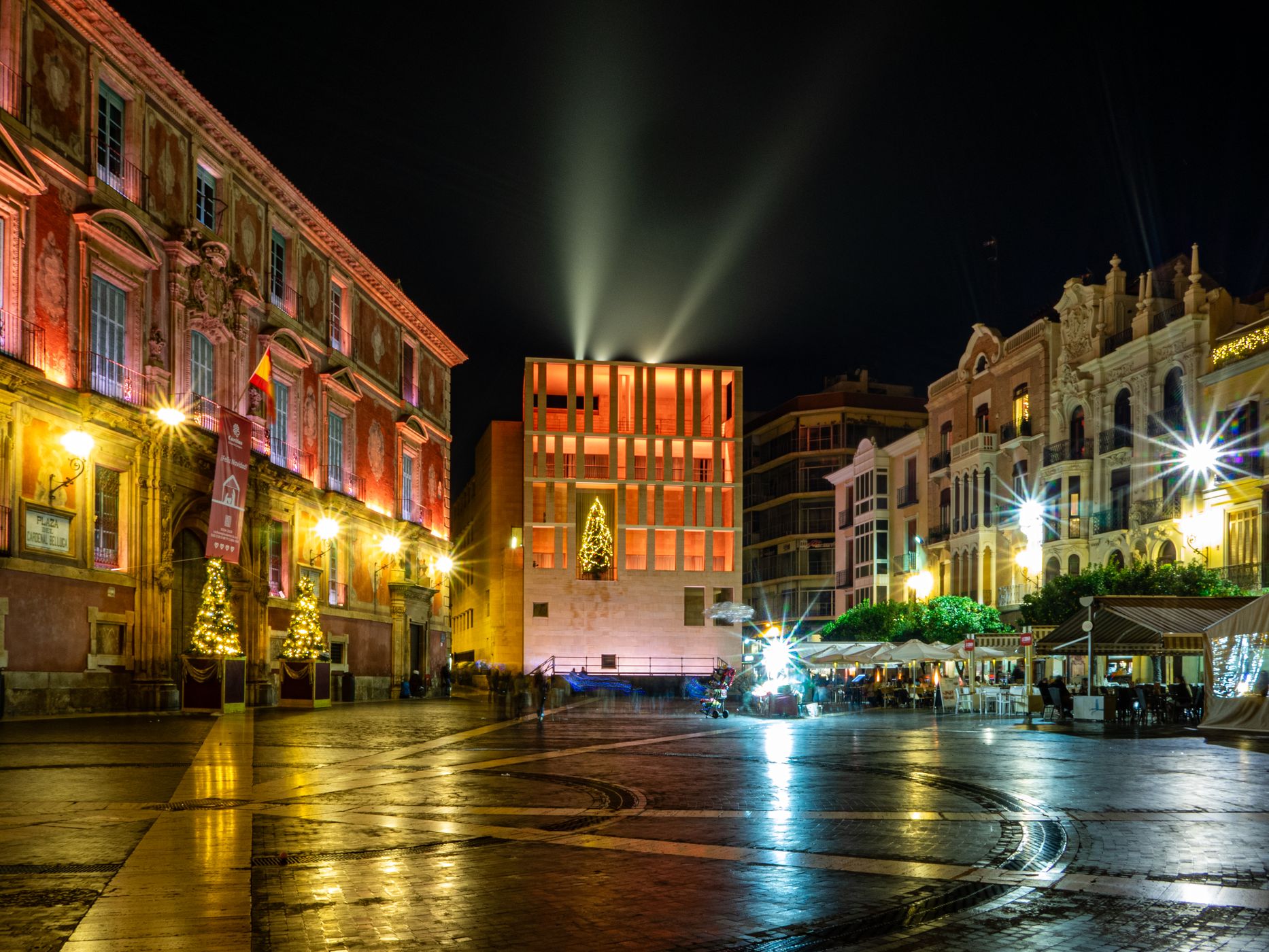Plaza del cardenal  Belluga.Murcia, Spain