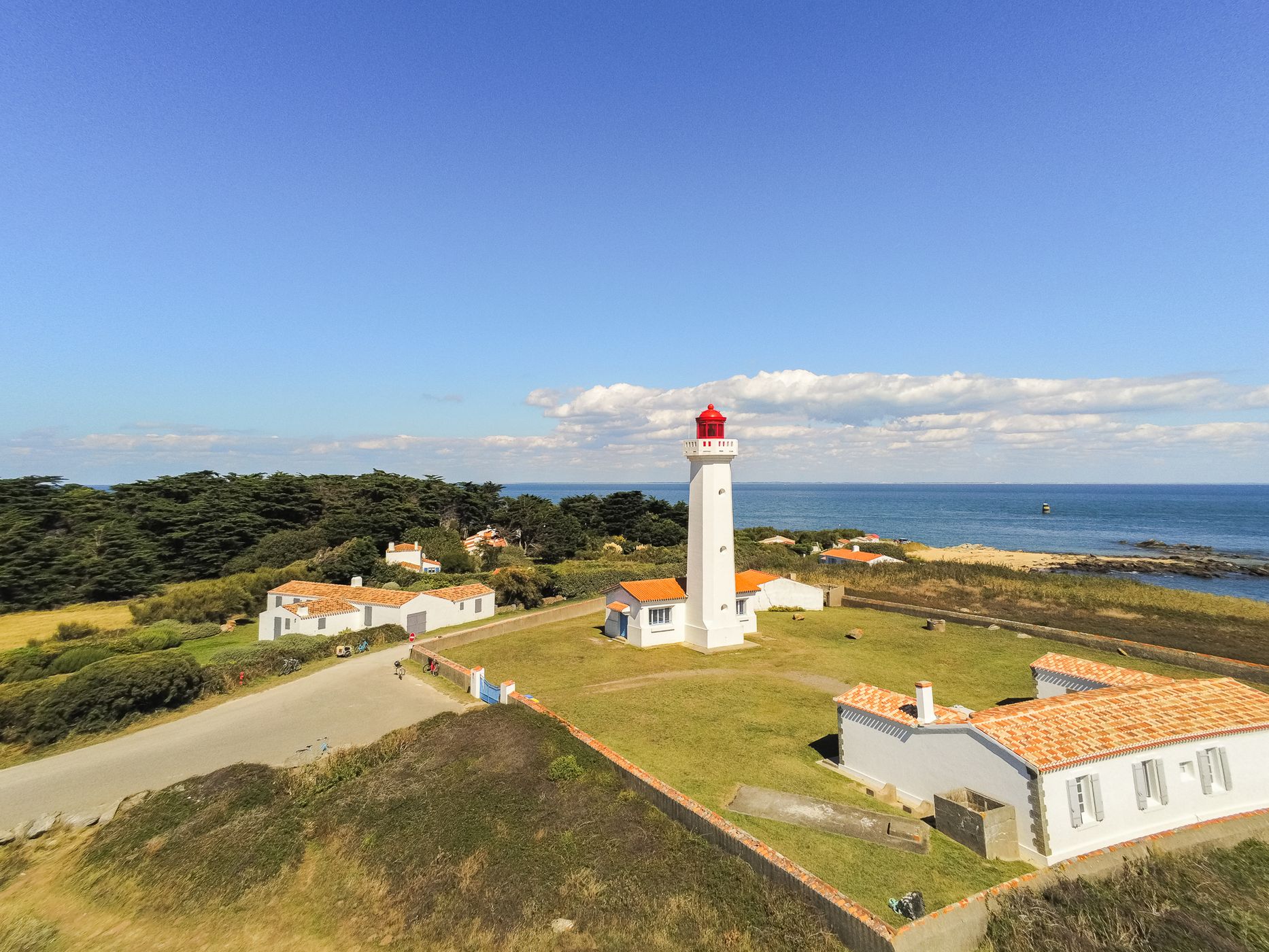 Pointe des Corbeaux Lighthouse, France