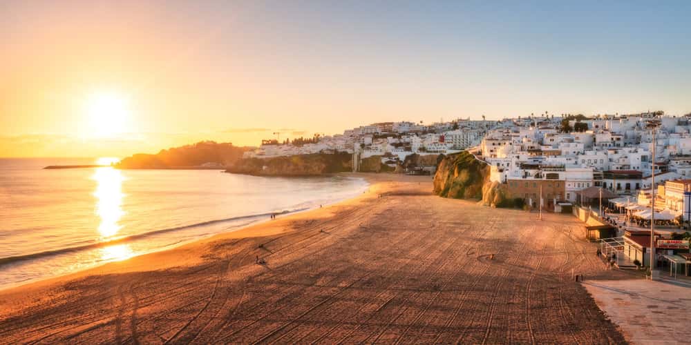 Praia de Albufeira, Miradouro do Pau da Bandeira