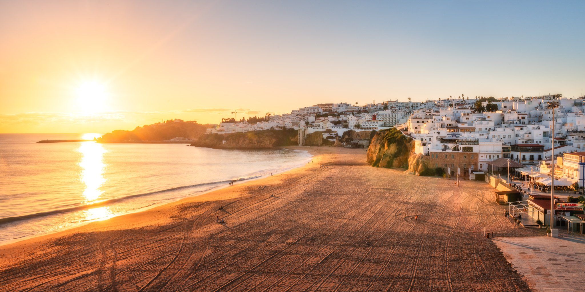 Praia de Albufeira, Miradouro do Pau da Bandeira, Portugal