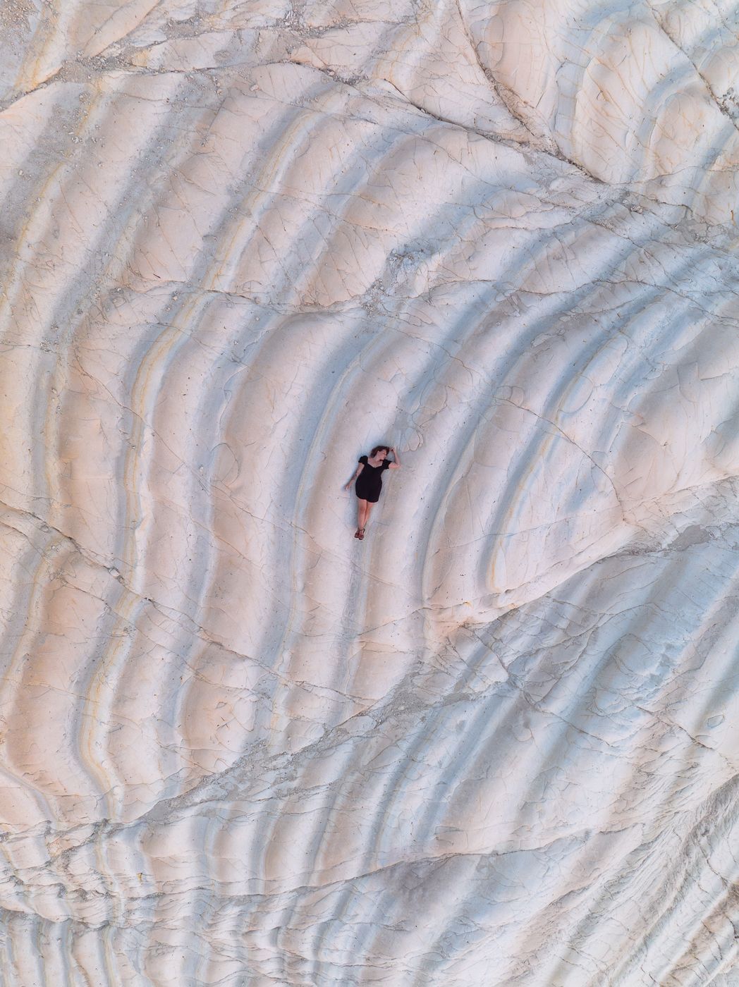 Punta Bianca top down, Italy