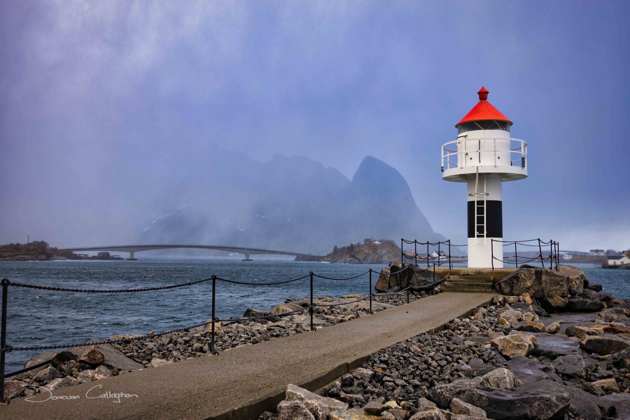 Reine Breakwater, Hamnoy, Norway