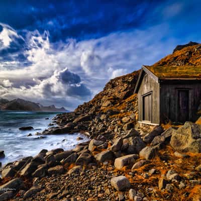 Respite Hut, Haukleiv Beach, Norway