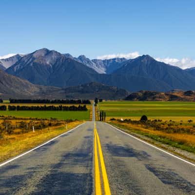 Road to Arthur's Pass, New Zealand