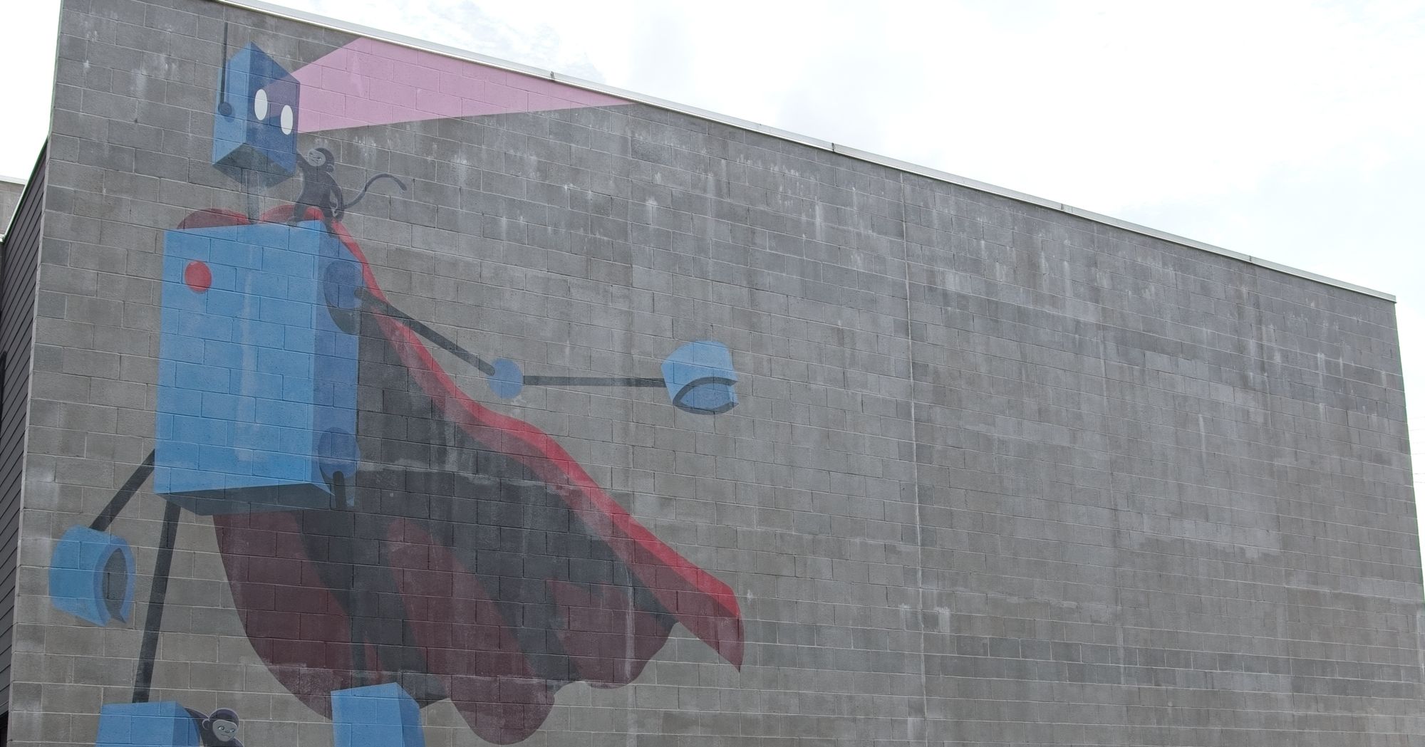 Robot Monkey Mural by John Lytle Wilson, USA