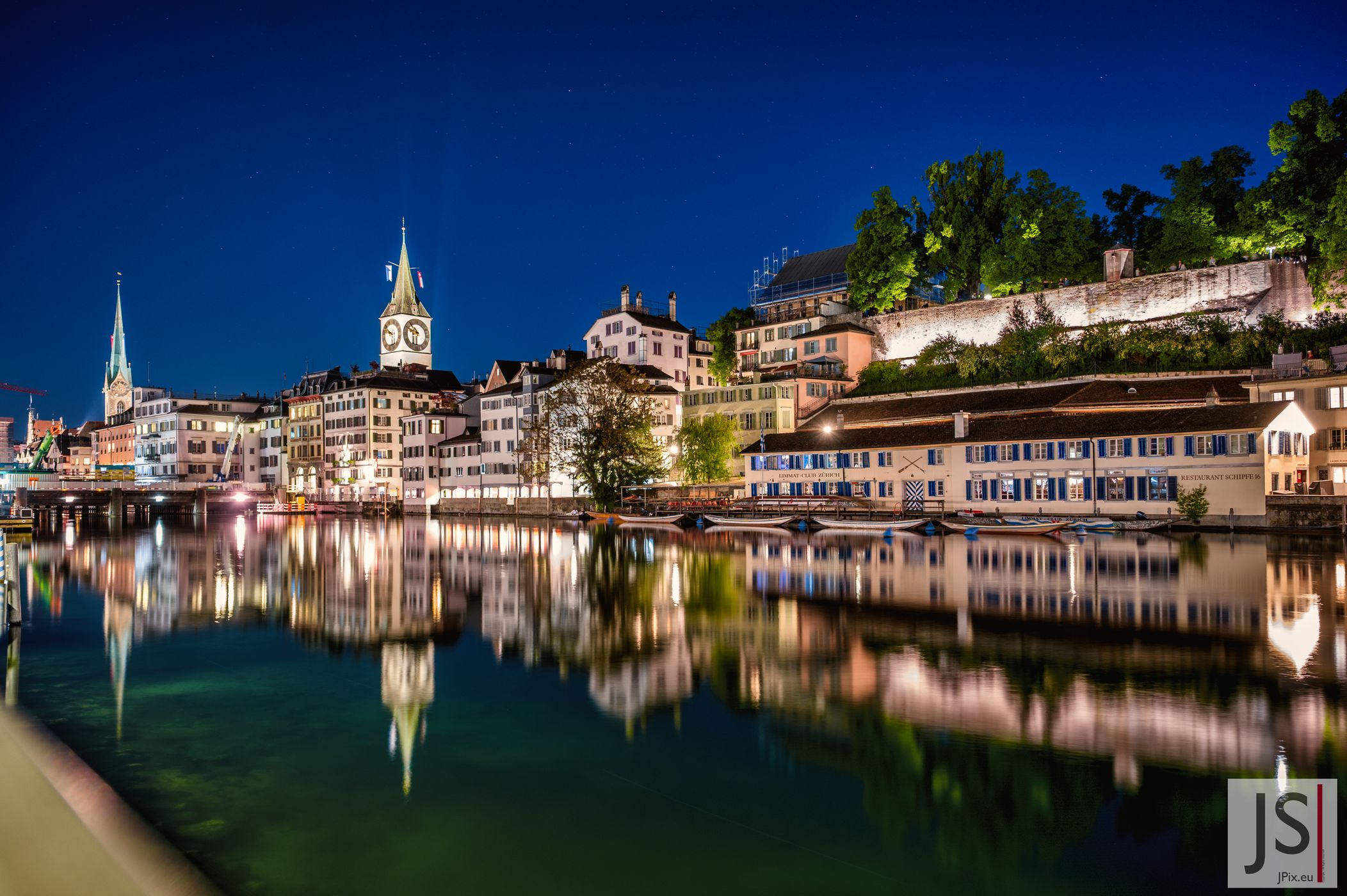 Rudolf-Brun-Bridge, Zurich, Switzerland