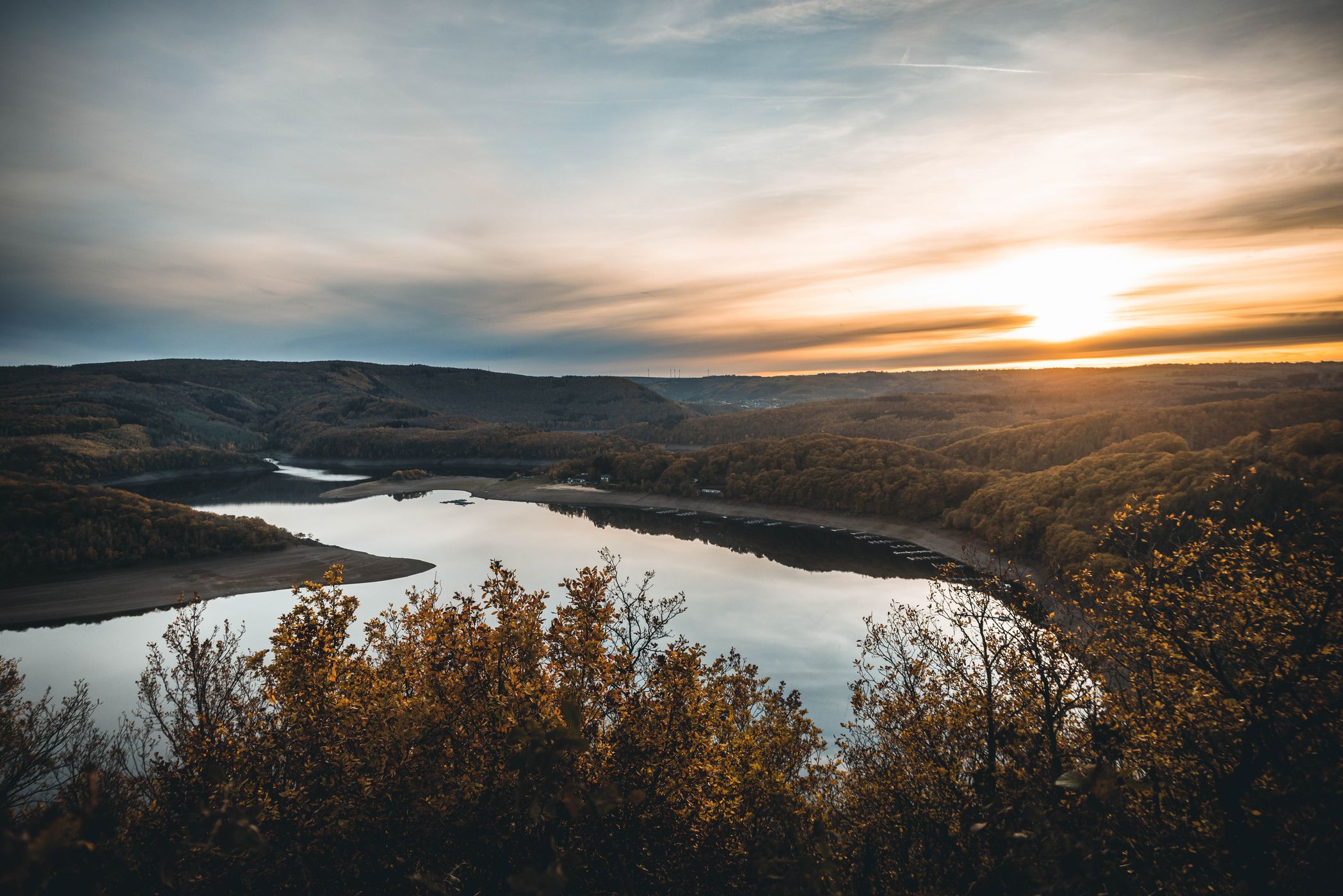 Outlook 'Schöne Aussicht', Rursee, Germany