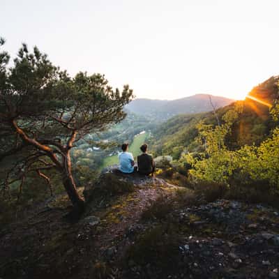 Rurtalblick, Nideggen, Germany