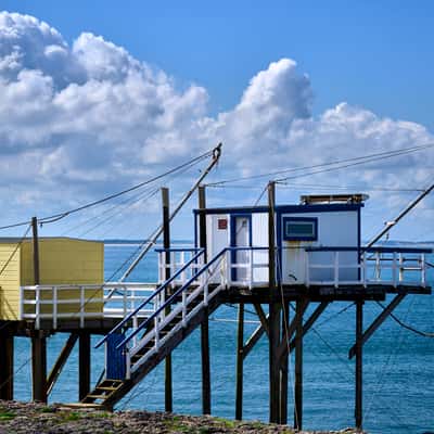 Saint-Palais sur Mer - Carrelets, France