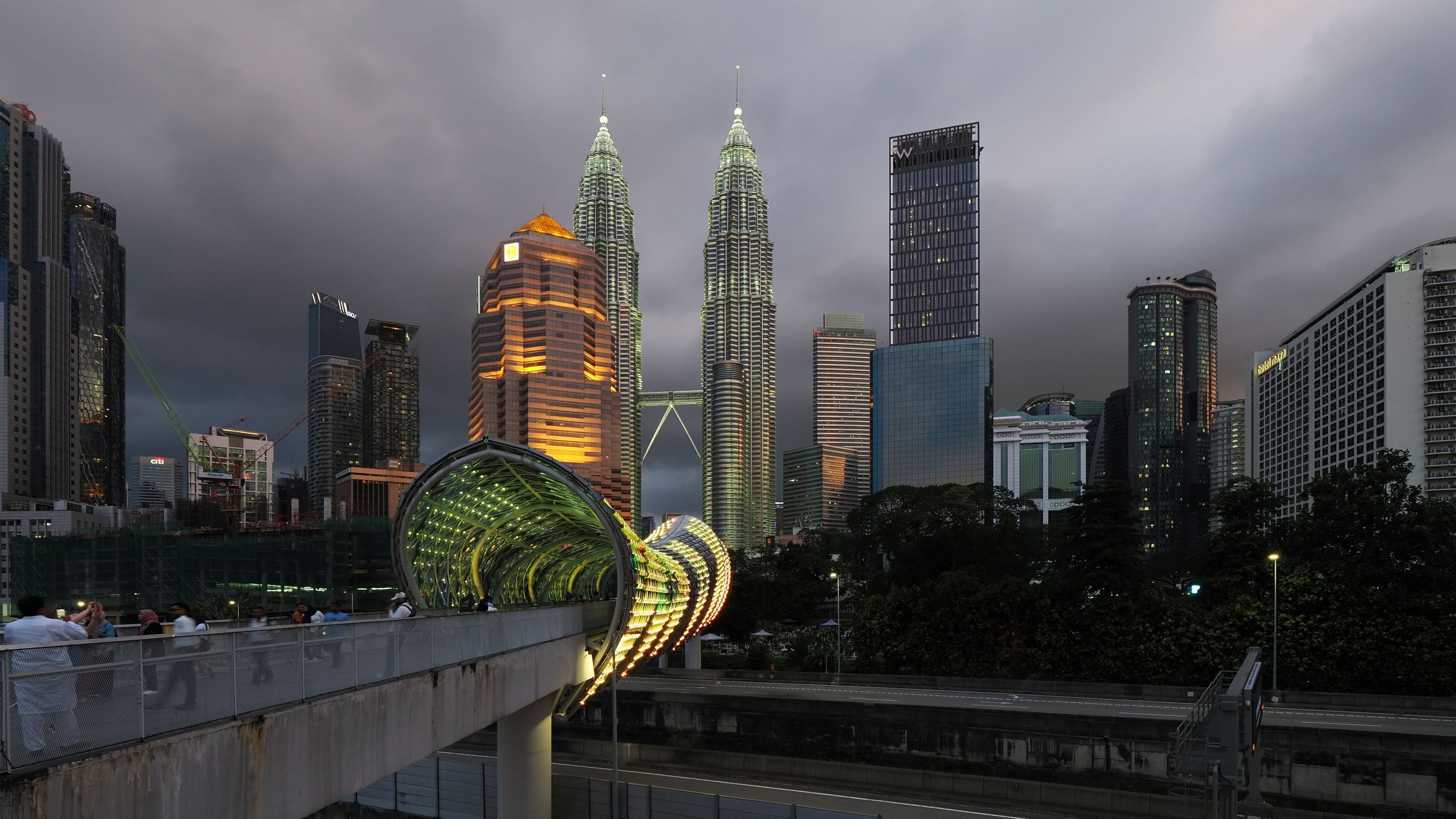 Saloma bridge, Malaysia