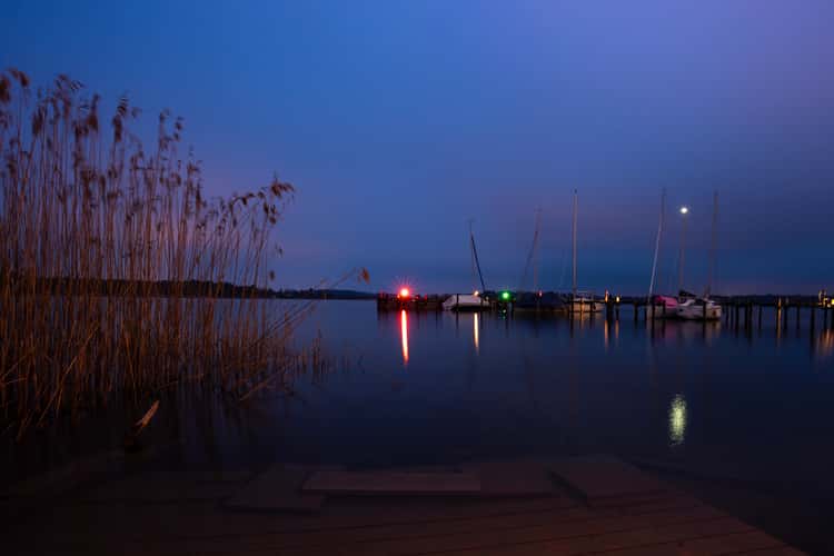 Boat landing near Prien am Chiemsee