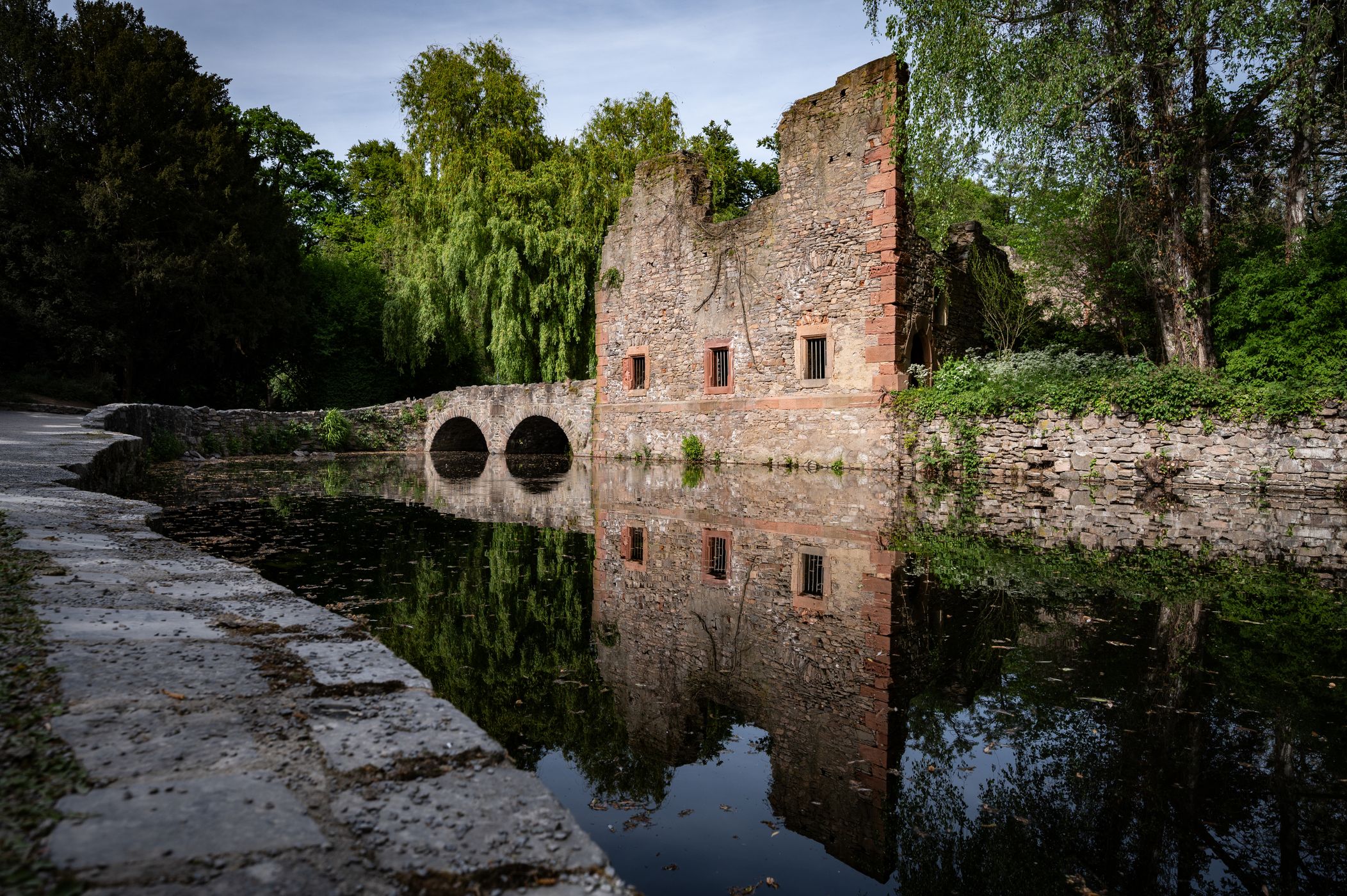 Schöntal Park Aschaffenburg, Germany