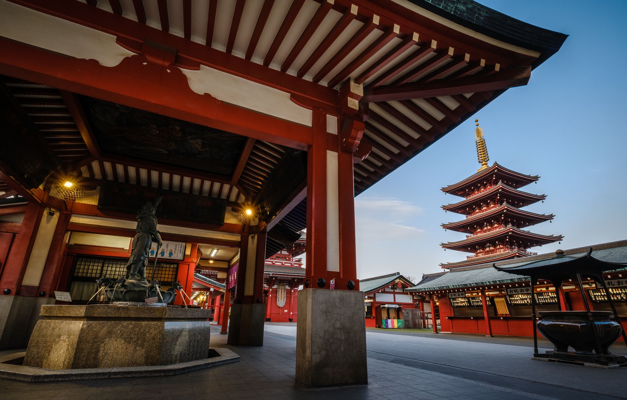 Senso-ji temple, Tokyo, Japan