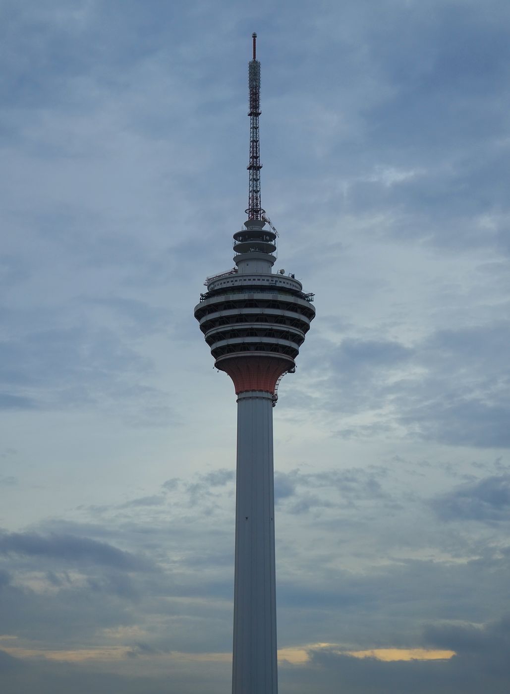 Skybar view over Kuala Lumpur Skyline, Malaysia