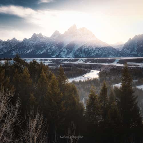 Snake River Junction, Grand Teton NP, Wyoming