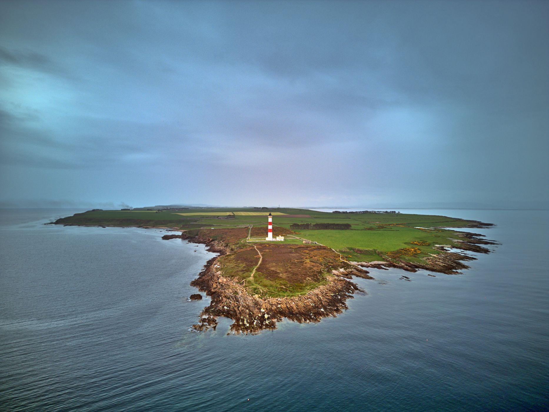 Tarbat Ness Lighthouse, Tain, Scotland, United Kingdom