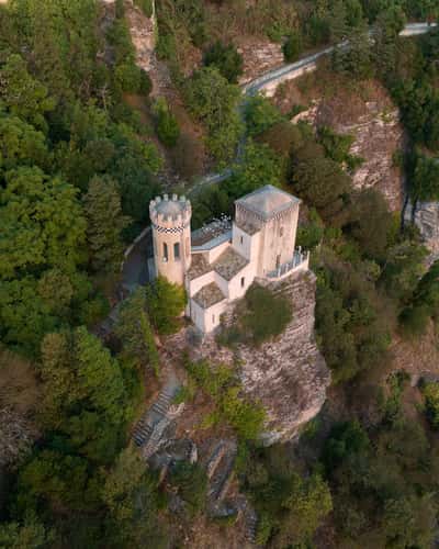 The Norman castle in Erice