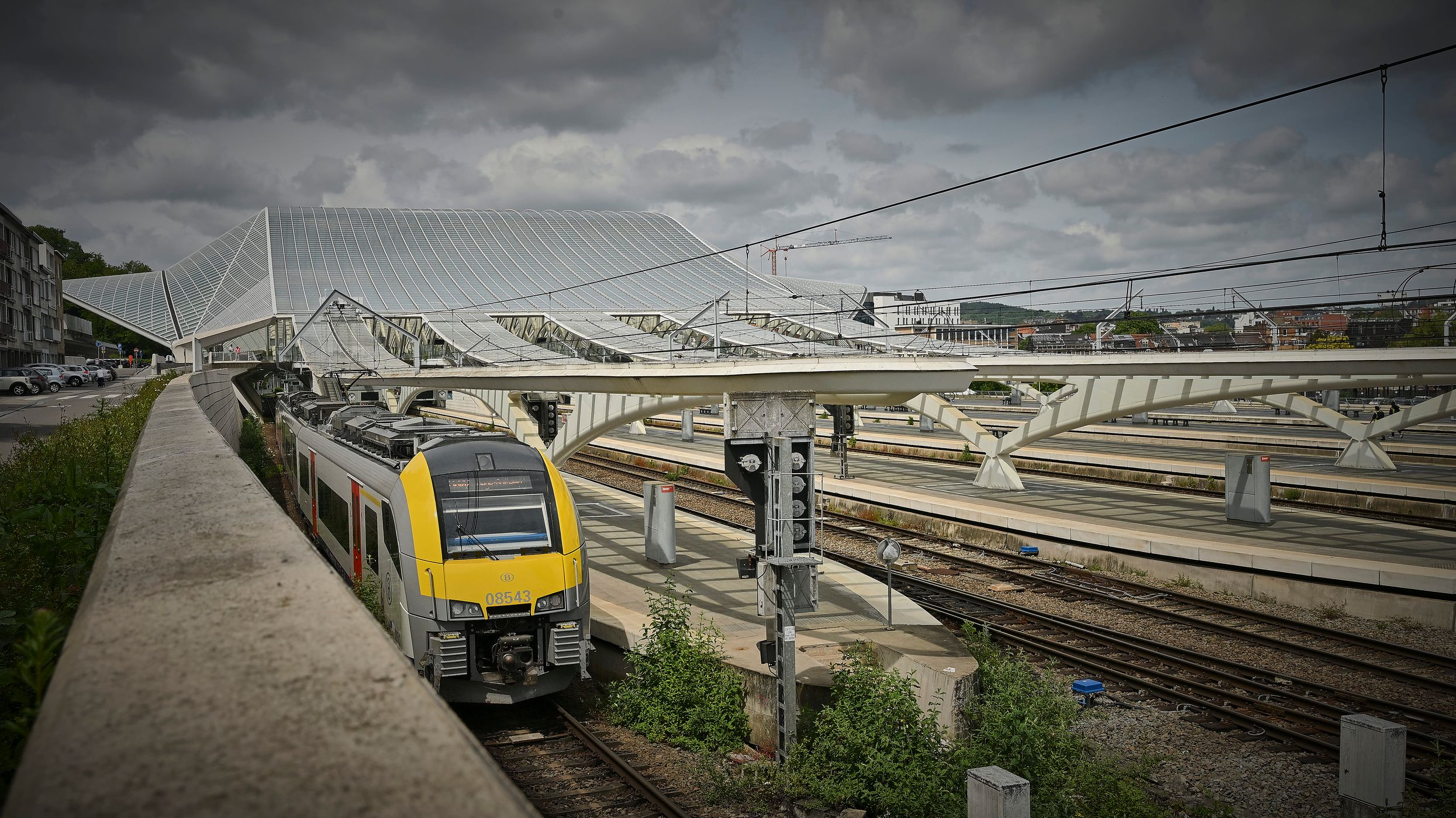 Train Station Liège-Guillemins, Liège, Belgium