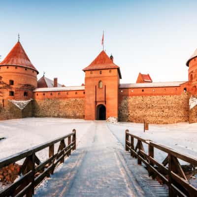 Trakai Water Castle in Lithuania, Lithuania