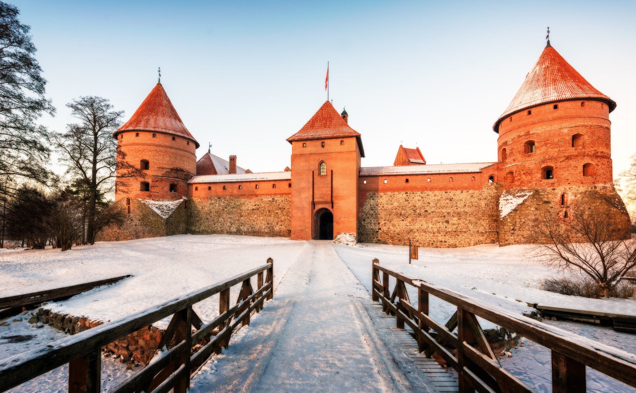 Trakai Water Castle in Lithuania, Lithuania
