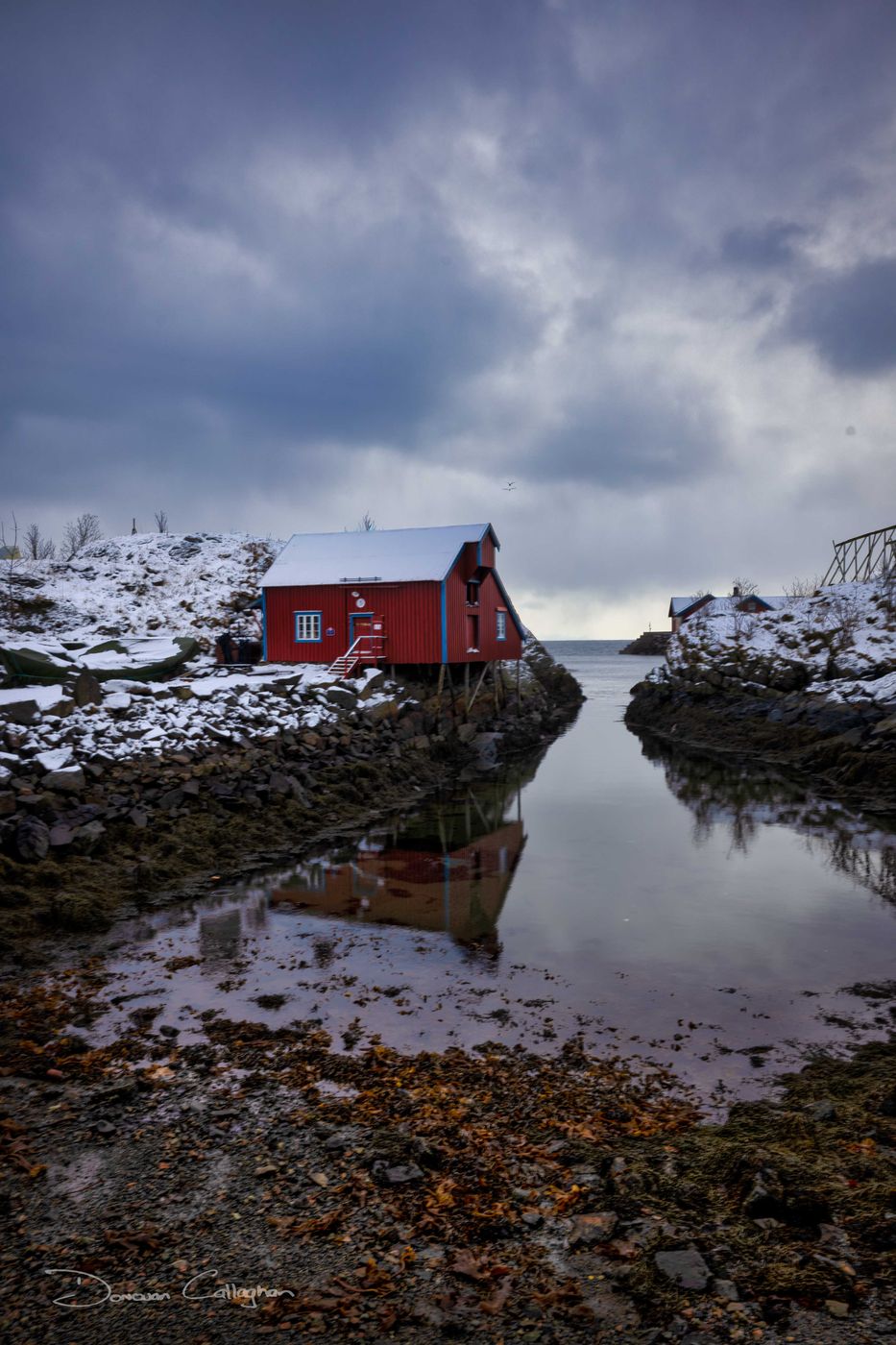 Utsiktspunkt, Å i Lofoten, Norway