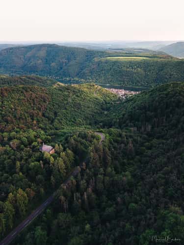 View from Ediger-Eller Kreuzkapelle