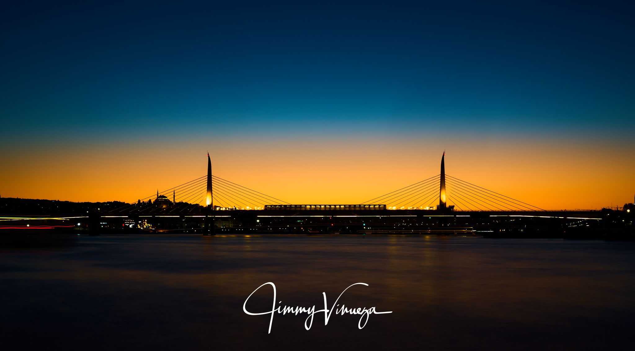 View from Galata Bridge, Istanbul, Turkey (Türkiye)