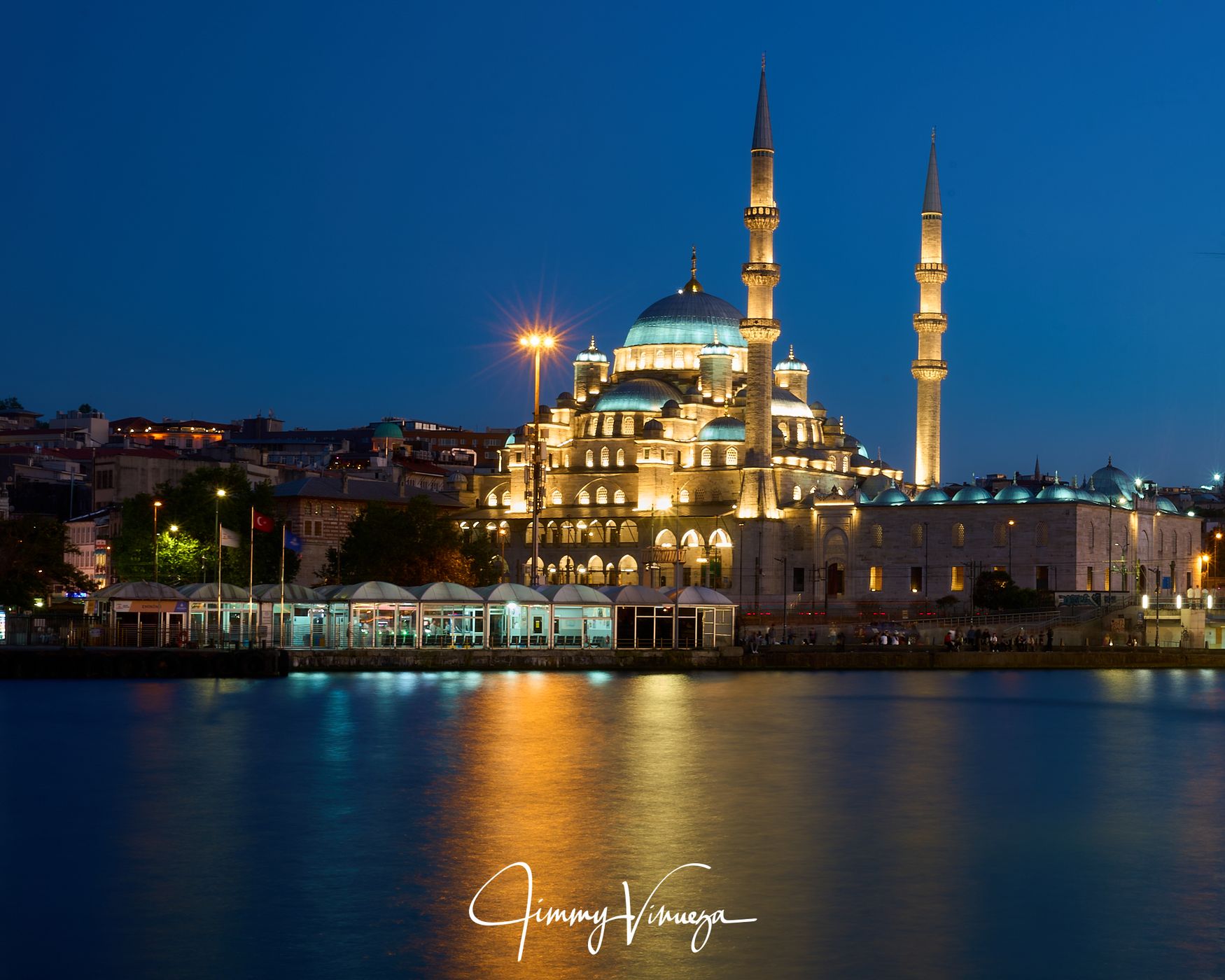 View from Galata Bridge, Istanbul, Turkey (Türkiye)