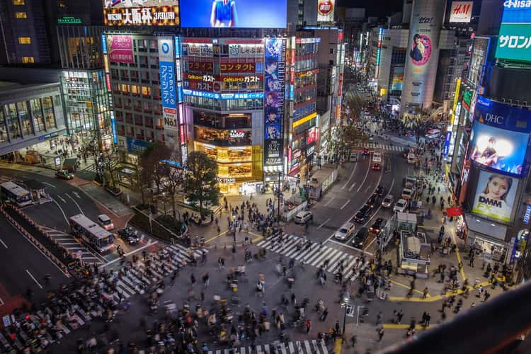 View from Magnet Bar Shibuya, Tokyo