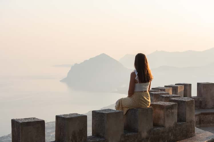 Viewpoint from Erice's castle