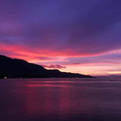 Viewpoint Toba Lake, Indonesia