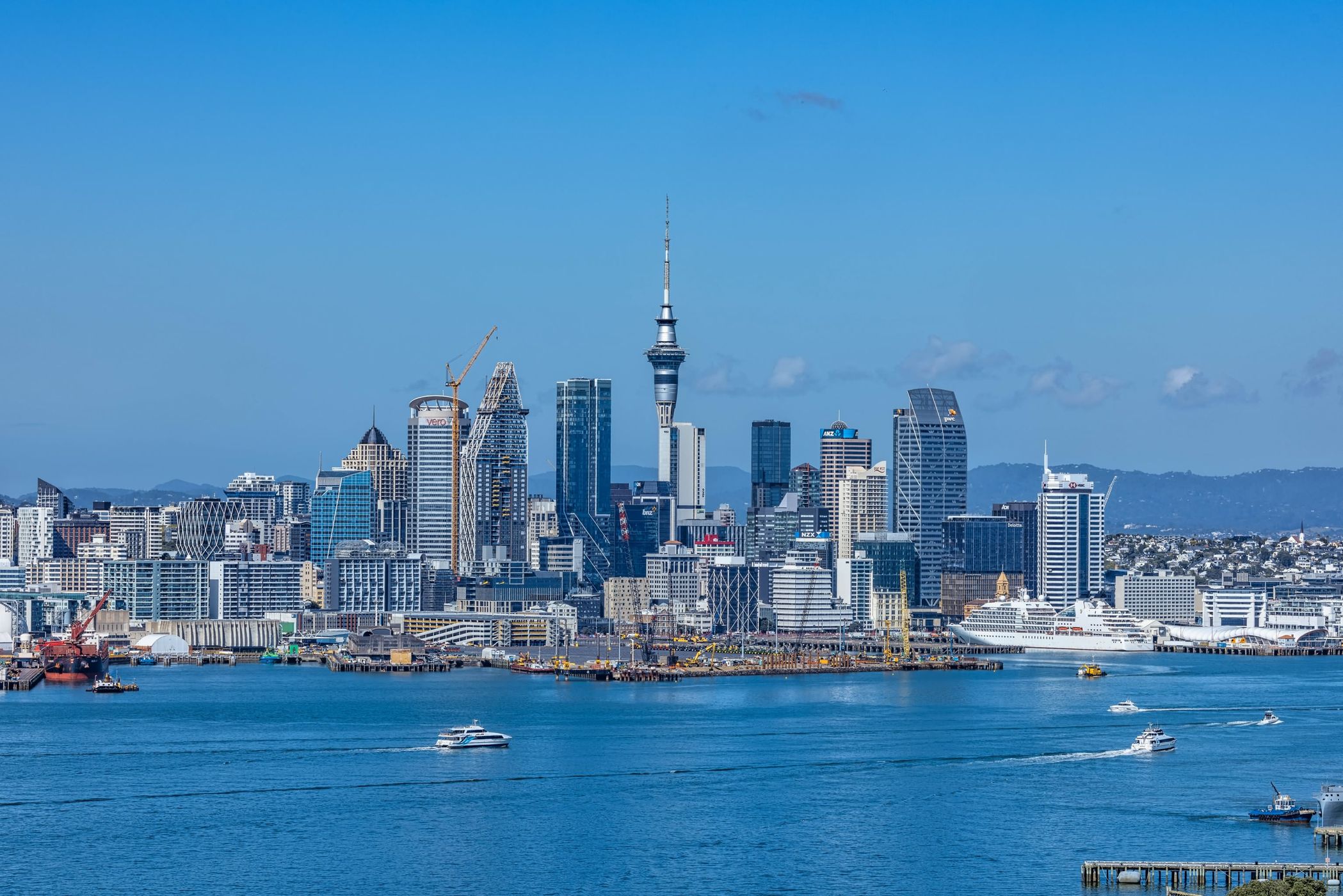 Views from Mount Victoria, Devonport, New Zealand