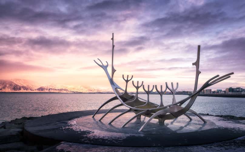 Viking monument, Reykjavik
