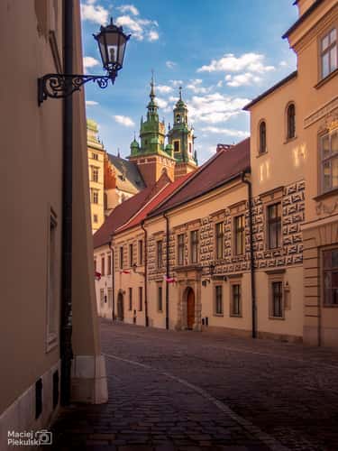 Wawel Castle from Kanonicza Street