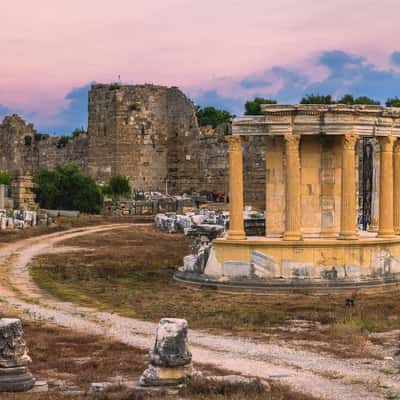 Agora ruins, Side, Turkey (Türkiye)