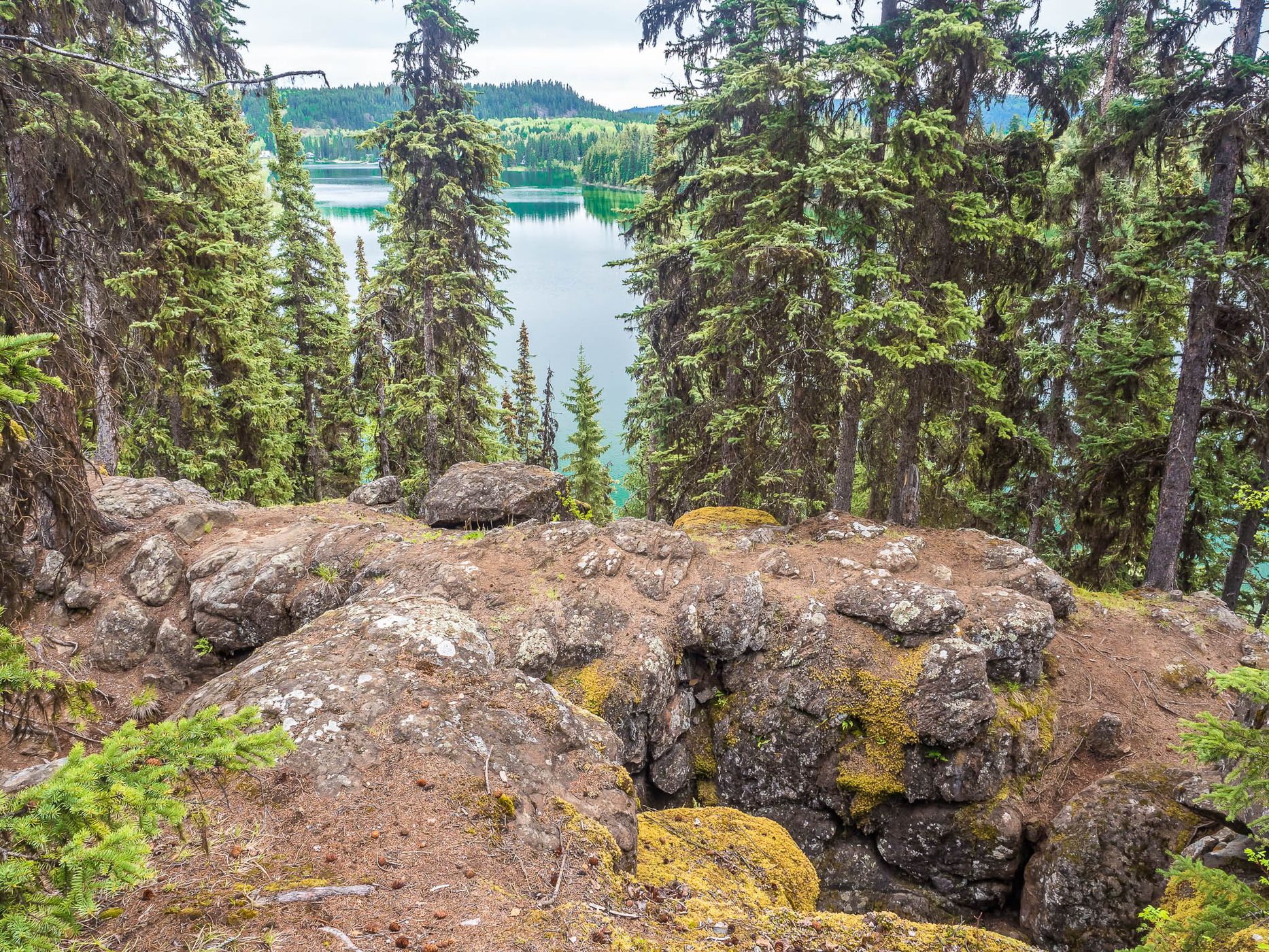Bridge Lake Ice Caves Trail, Canada
