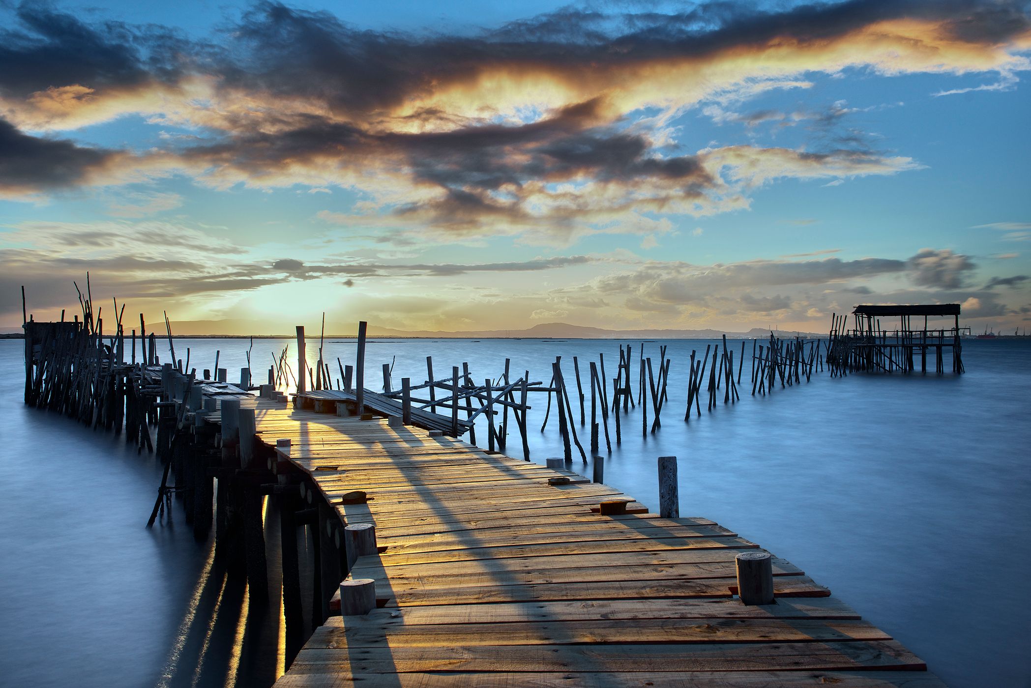 Carrasqueira Palafitic Pier, Portugal