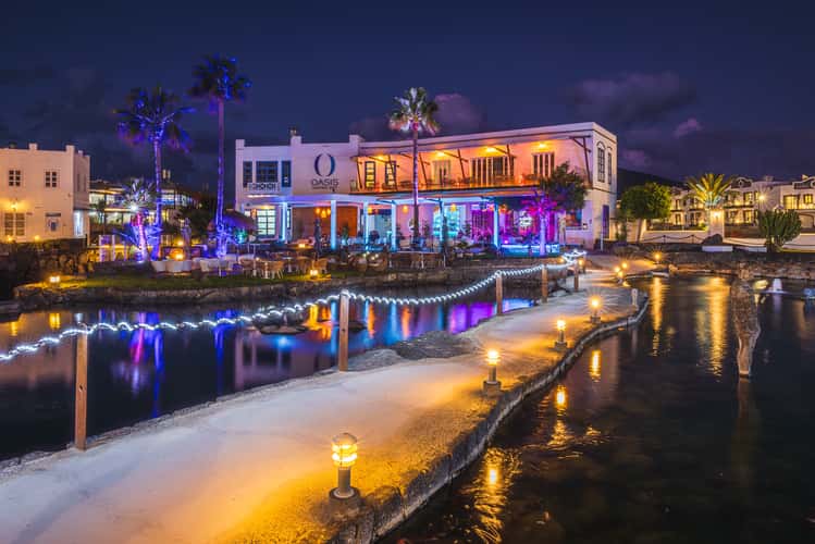 Castillo de Aguila harbor
