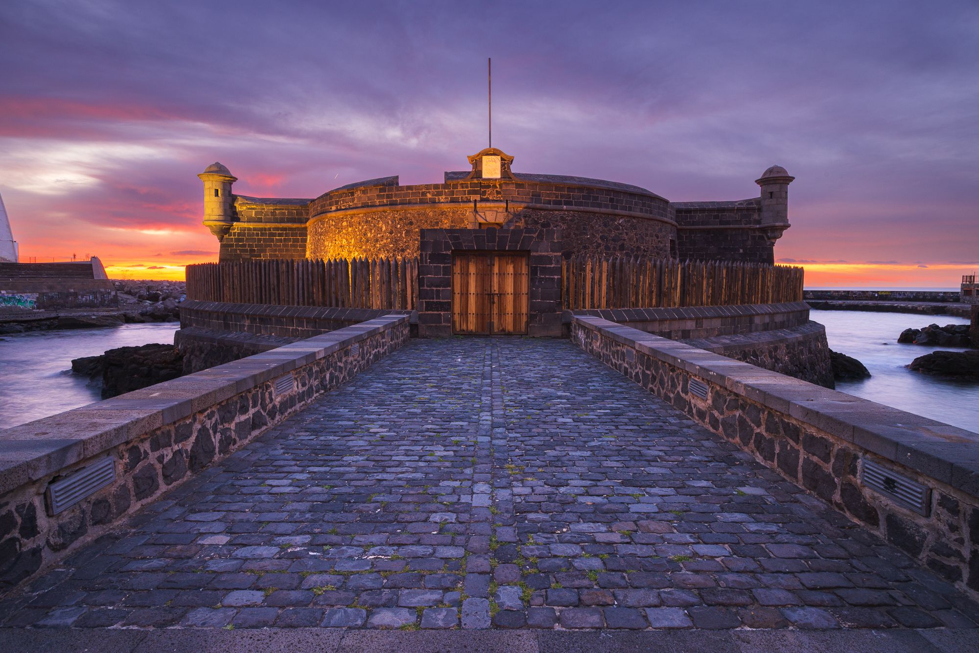 Castillo de San Juan Bautista, Santa Cruz de Tenerife, Spain